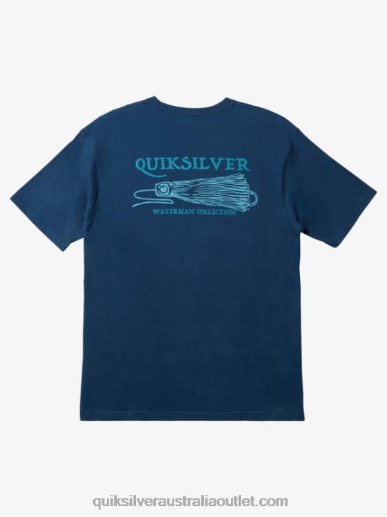 Quiksilver Men Waterman Get Jiggy T-Shirt H2N4B947 ensign blue