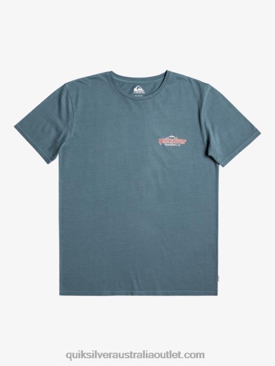 Quiksilver Men Words T-Shirt H2N4B933 bering sea