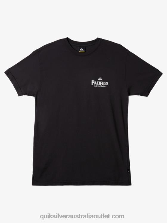 Quiksilver x Pacifico Men Scenic Vibes T-Shirt H2N4B10 tarmac