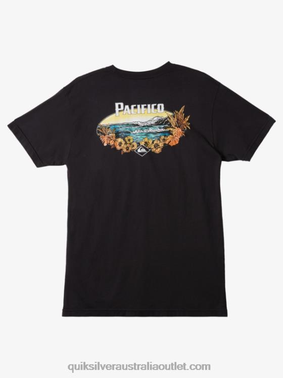 Quiksilver x Pacifico Men Scenic Vibes T-Shirt H2N4B10 tarmac