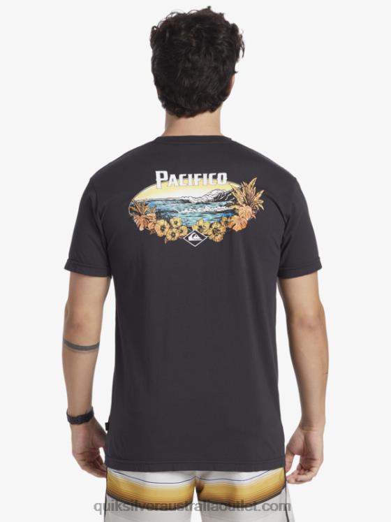 Quiksilver x Pacifico Men Scenic Vibes T-Shirt H2N4B10 tarmac