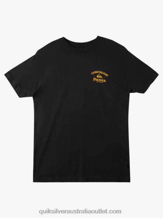 Quiksilver x Pacifico Men Straight Shooter T-Shirt H2N4B8 tarmac