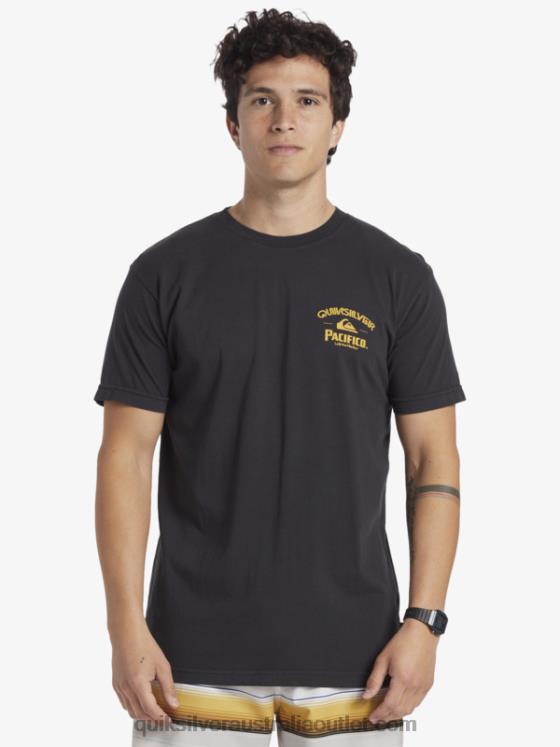 Quiksilver x Pacifico Men Straight Shooter T-Shirt H2N4B8 tarmac