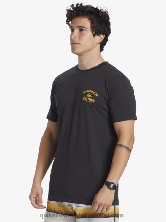Quiksilver x Pacifico Men Straight Shooter T-Shirt H2N4B8 tarmac