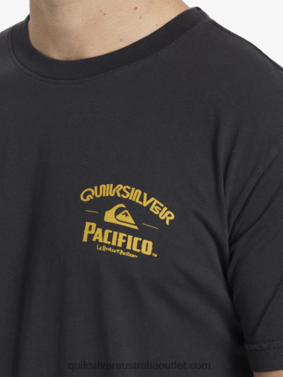 Quiksilver x Pacifico Men Straight Shooter T-Shirt H2N4B8 tarmac