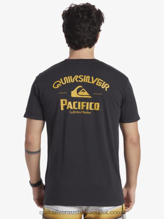 Quiksilver x Pacifico Men Straight Shooter T-Shirt H2N4B8 tarmac
