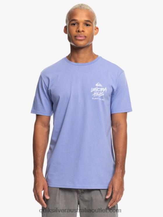 Quiksilver x Stranger Men Things Lenora T-Shirt H2N4B1838 jacaranda