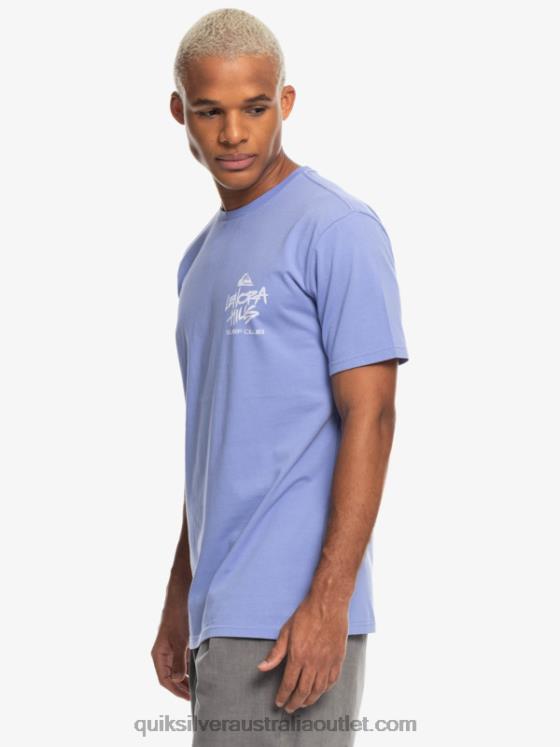 Quiksilver x Stranger Men Things Lenora T-Shirt H2N4B1838 jacaranda