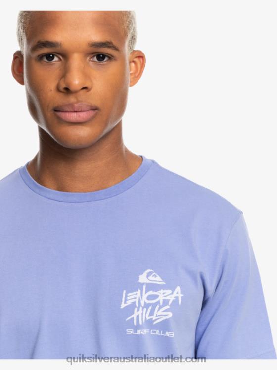Quiksilver x Stranger Men Things Lenora T-Shirt H2N4B1838 jacaranda