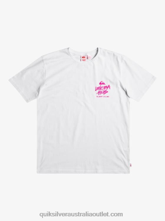 Quiksilver x Stranger Men Things Lenora T-Shirt H2N4B1839 white