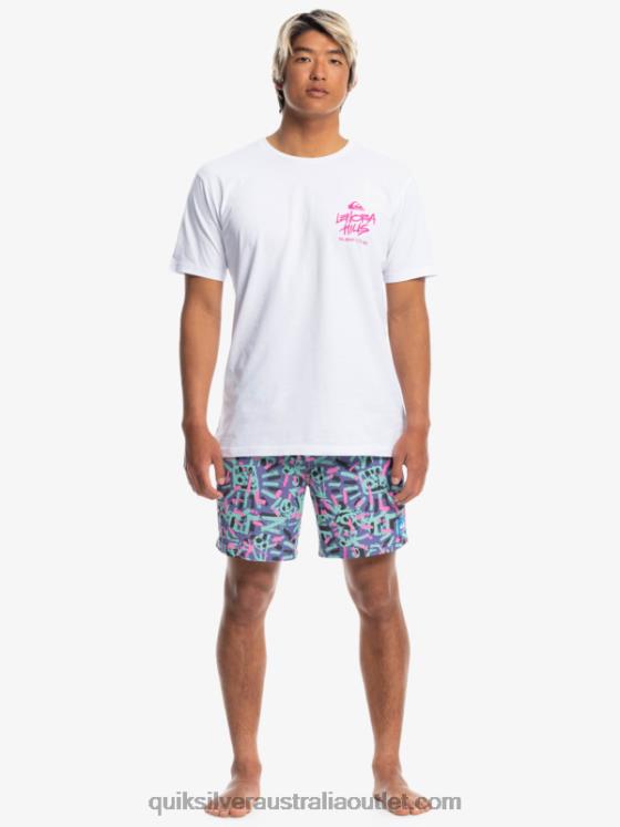 Quiksilver x Stranger Men Things Lenora T-Shirt H2N4B1839 white