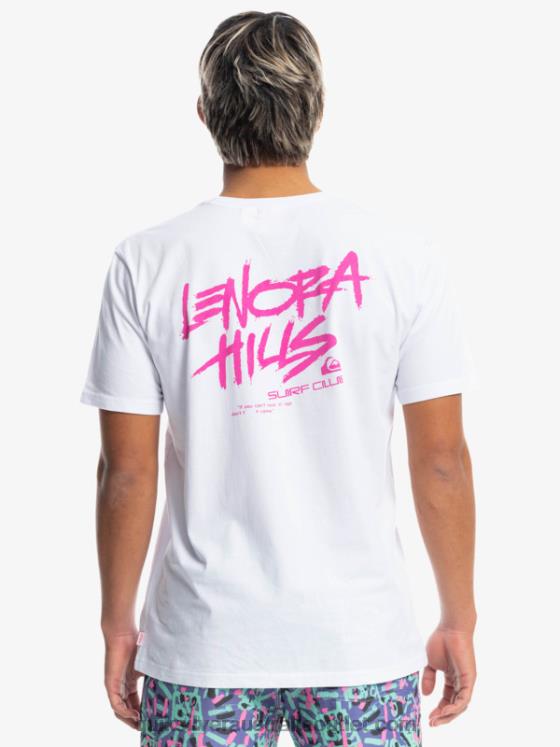 Quiksilver x Stranger Men Things Lenora T-Shirt H2N4B1839 white