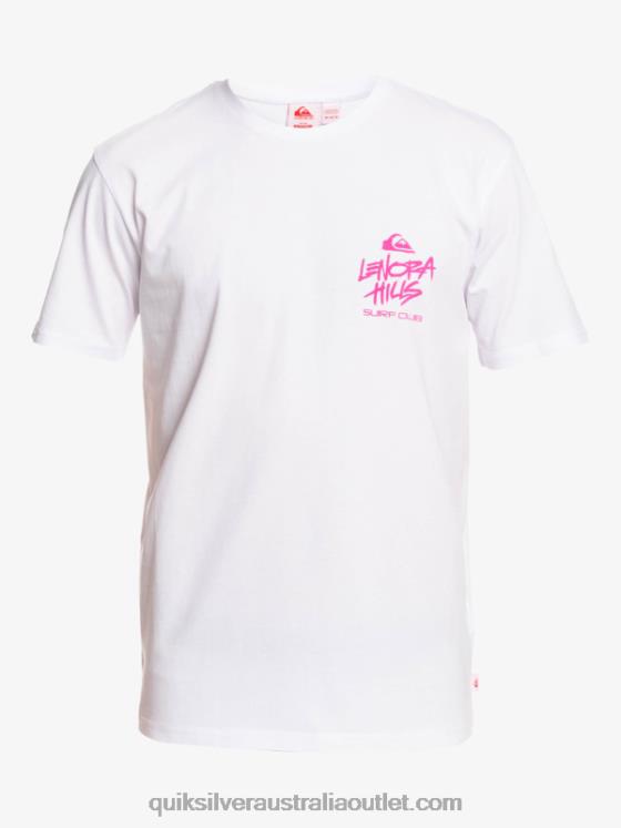 Quiksilver x Stranger Men Things Lenora T-Shirt H2N4B1839 white