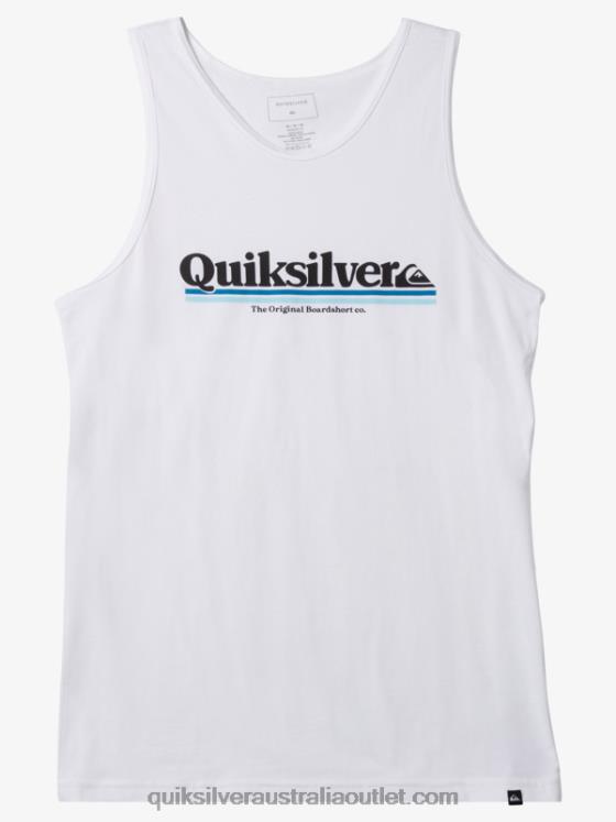 Quiksilver Men Between The Lines Tank H2N4B1004 white