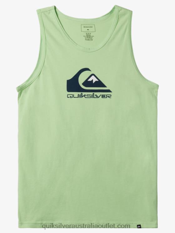 Quiksilver Men Big Logo Tank H2N4B264 paradise green