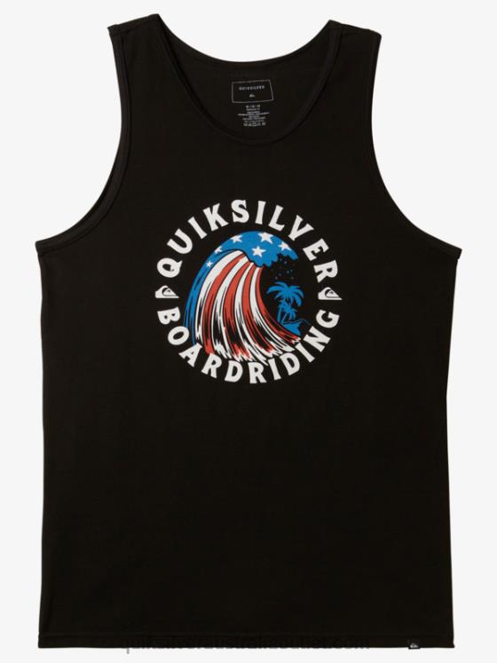 Quiksilver Men Home Of The Wave Tank H2N4B155 black