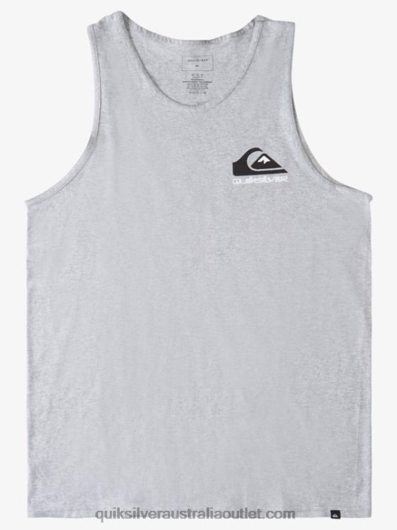 Quiksilver Men Logo Back Tank H2N4B1522 athletic heather