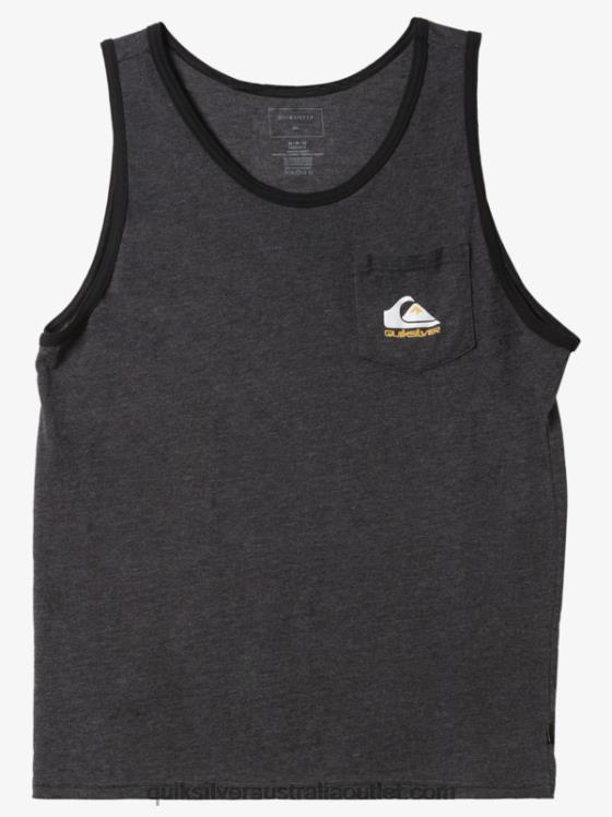 Quiksilver Men Omni Pocket Tank T-shirt H2N4B555 charcoal heather