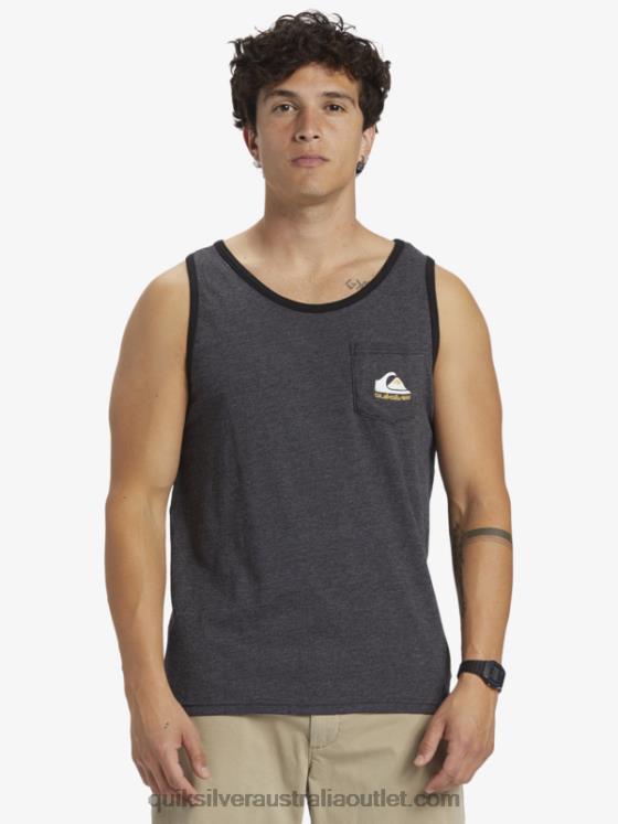 Quiksilver Men Omni Pocket Tank T-shirt H2N4B555 charcoal heather
