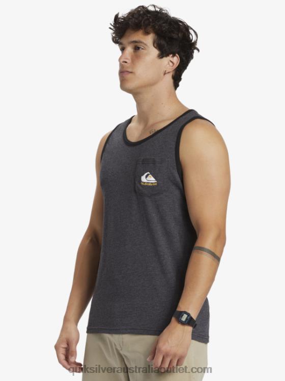 Quiksilver Men Omni Pocket Tank T-shirt H2N4B555 charcoal heather
