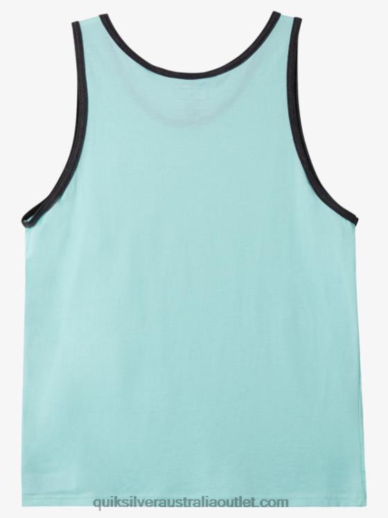 Quiksilver Men Omni Pocket Tank T-shirt H2N4B559 beach glass heather