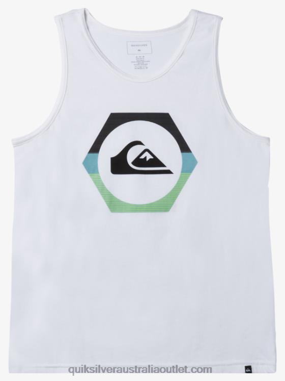 Quiksilver Men Shapeshifter Tank H2N4B429 white