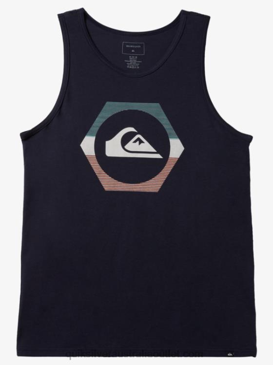 Quiksilver Men Shapeshifter Tank H2N4B431 navy blazer