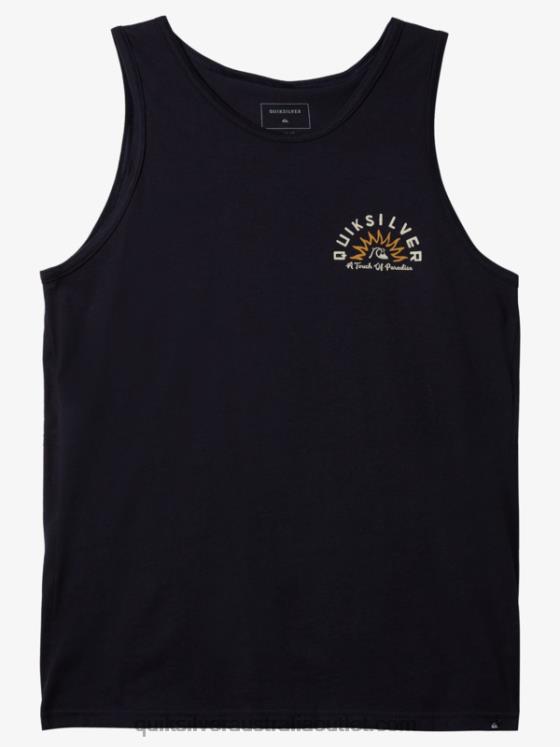 Quiksilver Men Water Tales Tanks T-shirt H2N4B1362 navy blazer