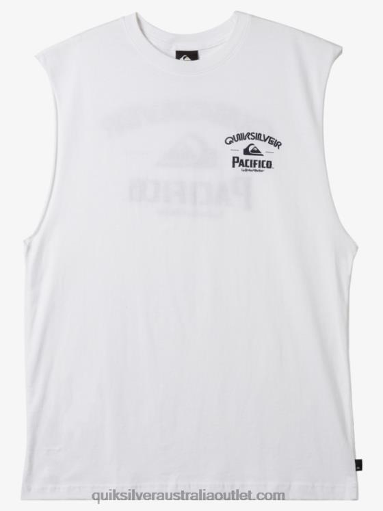 Quiksilver x Pacifico Men Straight Shooter Tank H2N4B3 white