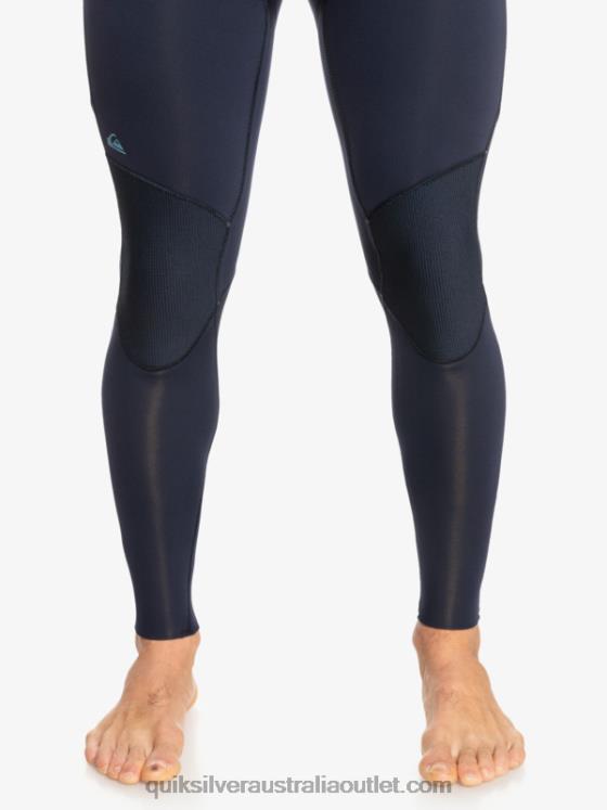 Quiksilver Men 3/2 Everyday Sessions Back-Zip Wetsuit H2N4B927 dark navy/black