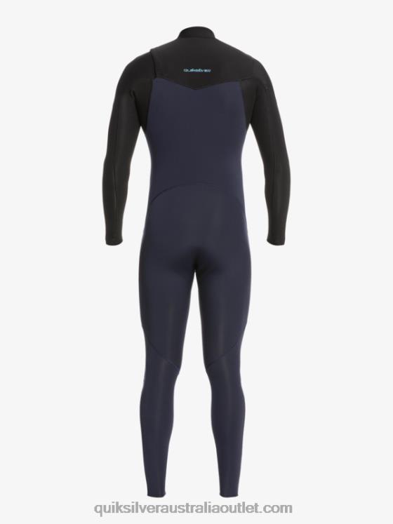 Quiksilver Men 3/2 Everyday Sessions Chest-Zip Wetsuit H2N4B1278 dark navy/black
