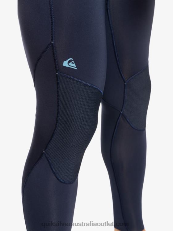 Quiksilver Men 3/2 Everyday Sessions Chest-Zip Wetsuit H2N4B1278 dark navy/black