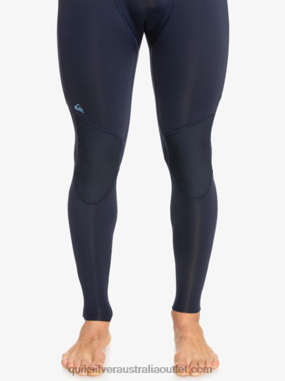 Quiksilver Men 3/2 Everyday Sessions Chest-Zip Wetsuit H2N4B1278 dark navy/black