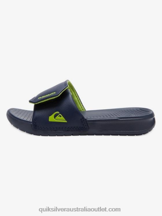 Quiksilver Boys 8-16 Bright Coast Adjust Sliders H2N4B2187 blue/green