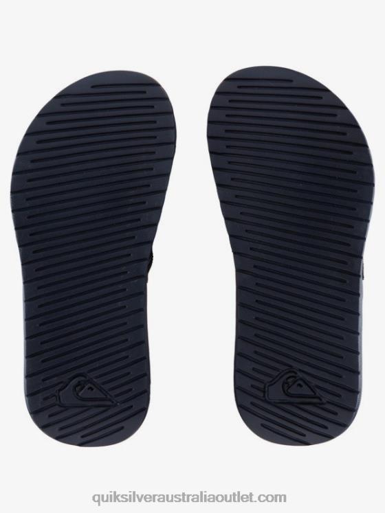 Quiksilver Boys 8-16 Bright Coast Adjust Sliders H2N4B2187 blue/green