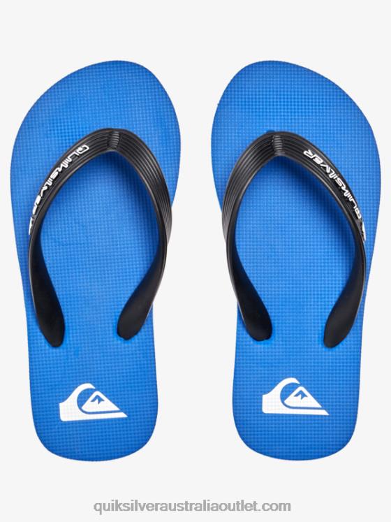 Quiksilver Boys 8-16 Molokai Core Flip-Flops H2N4B2167 blue 1