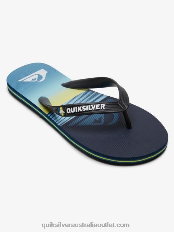 Quiksilver Boys 8-16 Molokai Flip-Flops H2N4B2031 blue 1