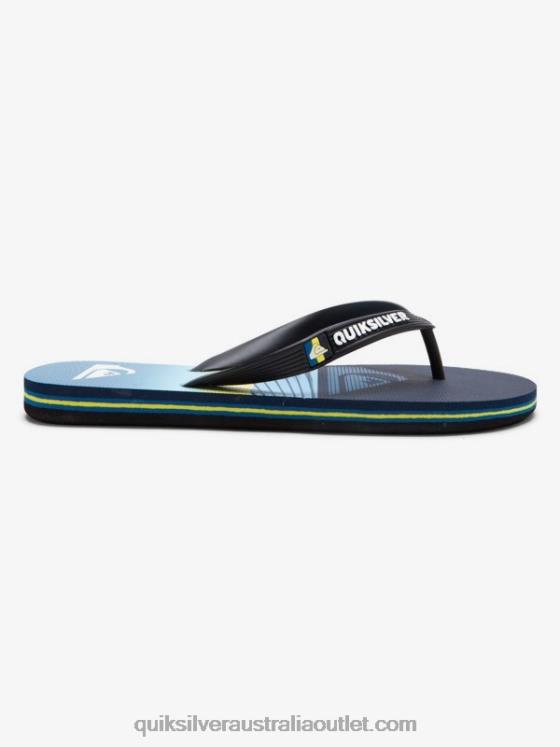 Quiksilver Boys 8-16 Molokai Flip-Flops H2N4B2031 blue 1