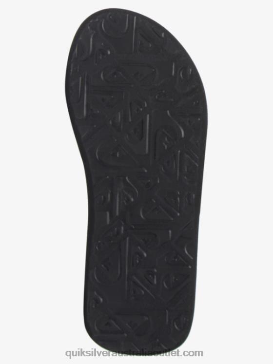 Quiksilver Boys 8-16 Molokai Layback Sandals H2N4B1990 black/pink/blue