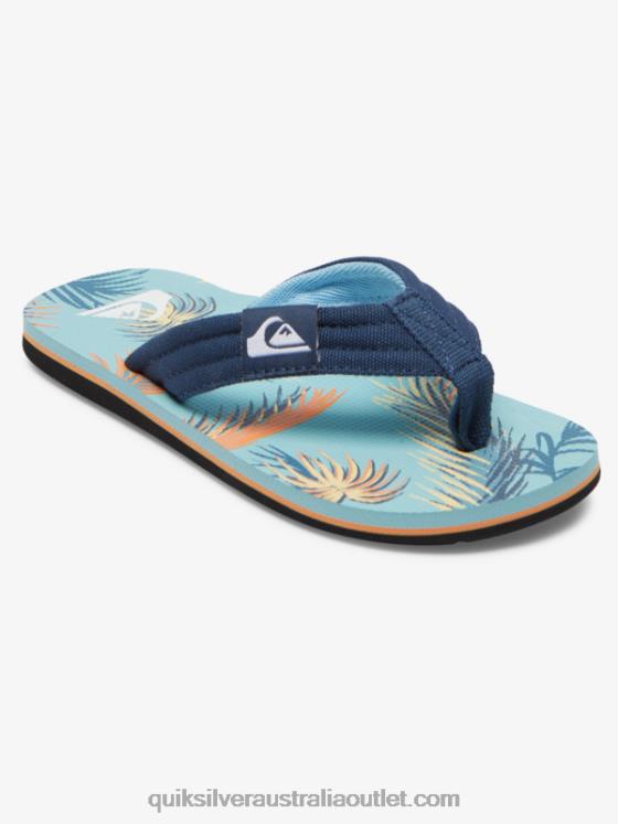 Quiksilver Boys 8-16 Molokai Layback Sandals H2N4B1991 blue 2
