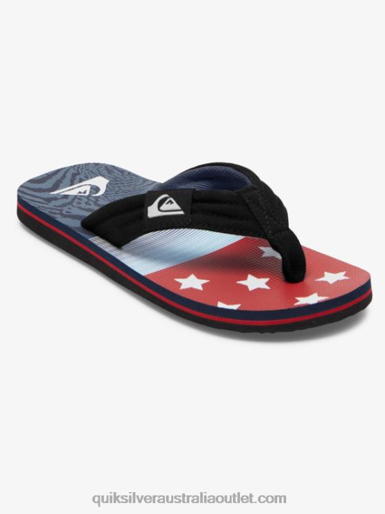 Quiksilver Boys 8-16 Molokai Layback Sandals H2N4B1992 blue 3