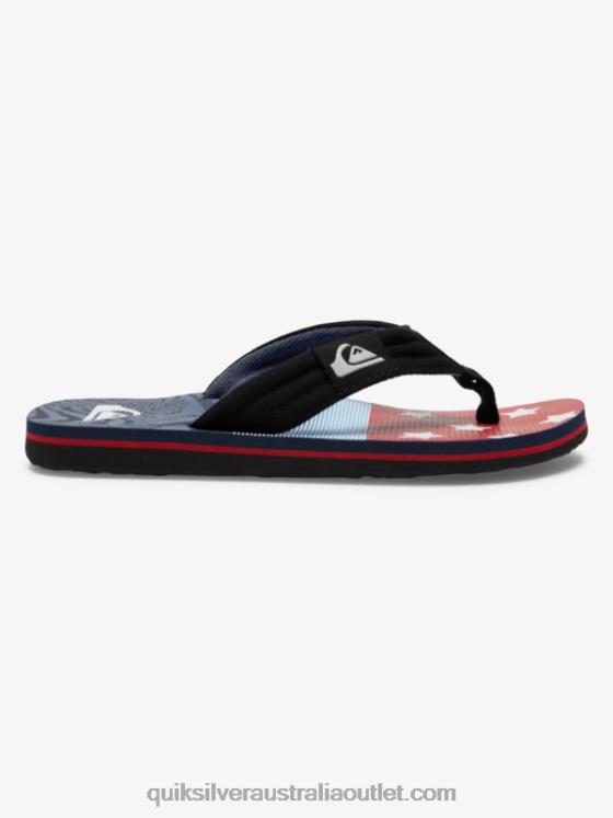 Quiksilver Boys 8-16 Molokai Layback Sandals H2N4B1992 blue 3