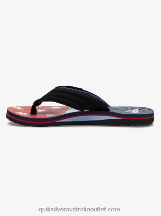 Quiksilver Boys 8-16 Molokai Layback Sandals H2N4B1992 blue 3