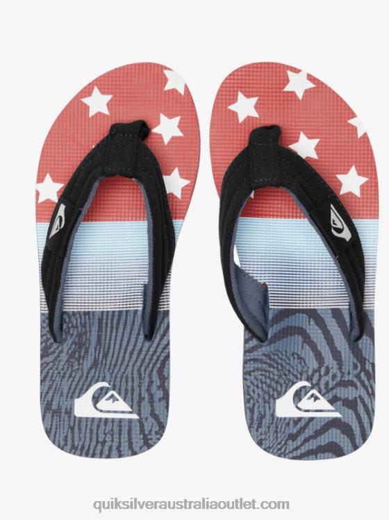 Quiksilver Boys 8-16 Molokai Layback Sandals H2N4B1992 blue 3