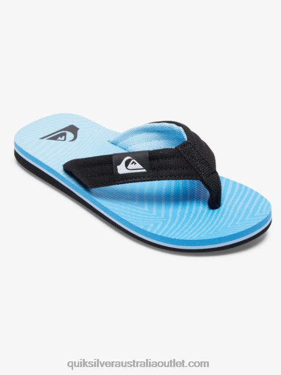 Quiksilver Boys 8-16 Molokai Layback Sandals H2N4B1996 blue 7