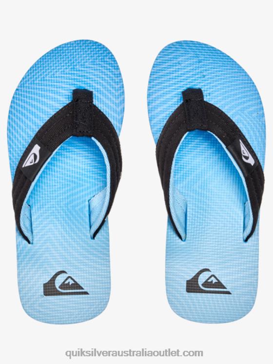 Quiksilver Boys 8-16 Molokai Layback Sandals H2N4B1996 blue 7