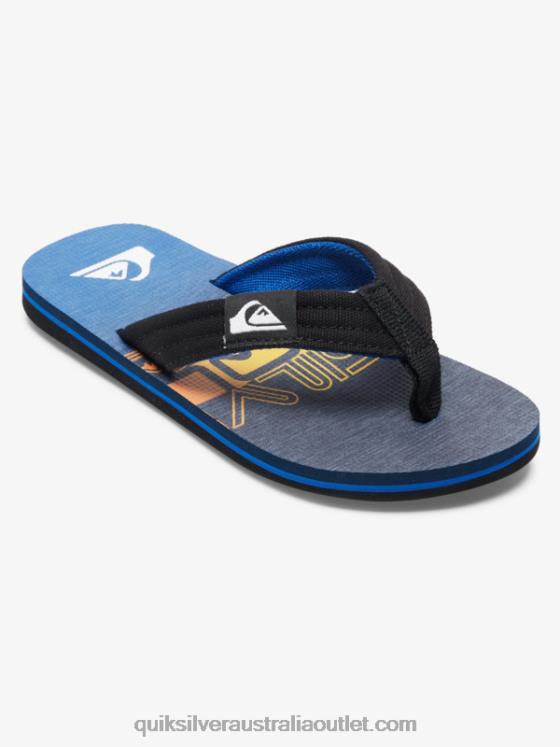 Quiksilver Boys 8-16 Molokai Layback Sandals H2N4B1998 blue 6