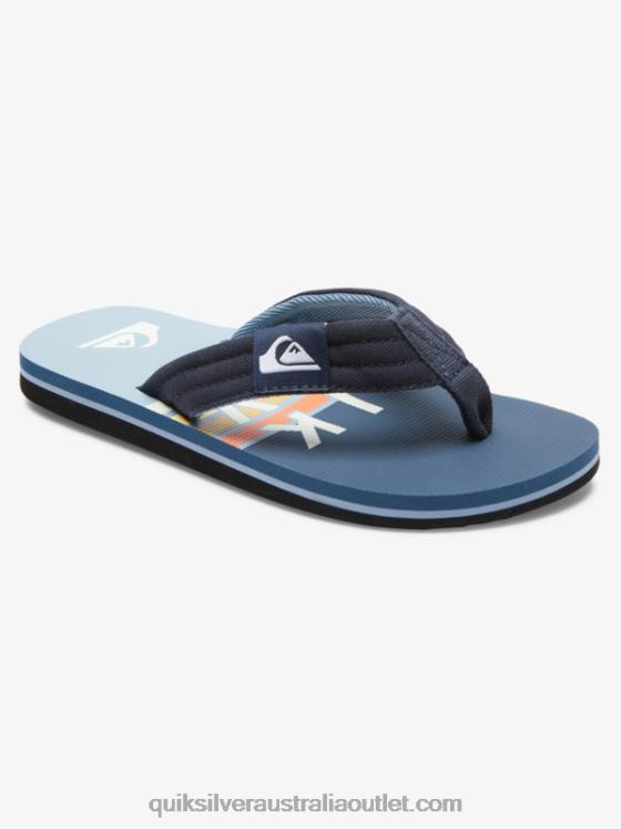 Quiksilver Boys 8-16 Molokai Layback Youth Basic Sandal H2N4B2250 blue 3