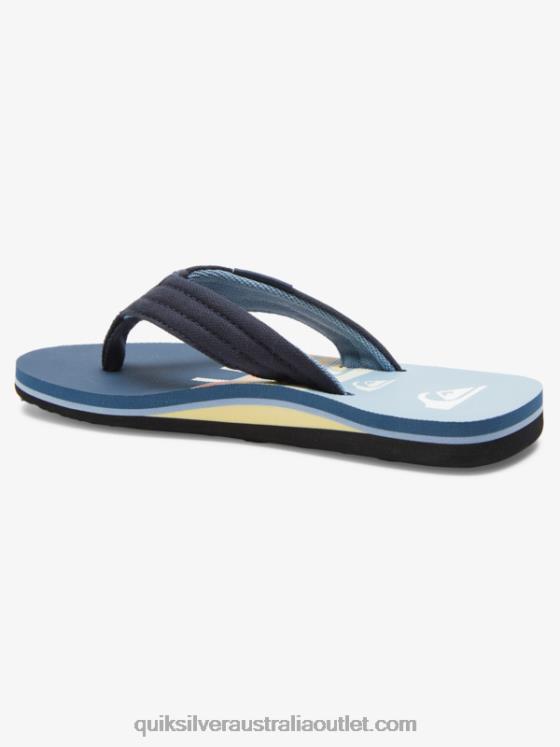 Quiksilver Boys 8-16 Molokai Layback Youth Basic Sandal H2N4B2250 blue 3