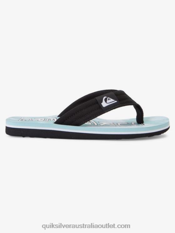 Quiksilver Boys 8-16 Molokai Layback Youth Basic Sandal H2N4B2253 blue 1